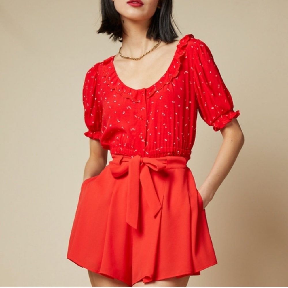 Sunday best Westley pleated shorts